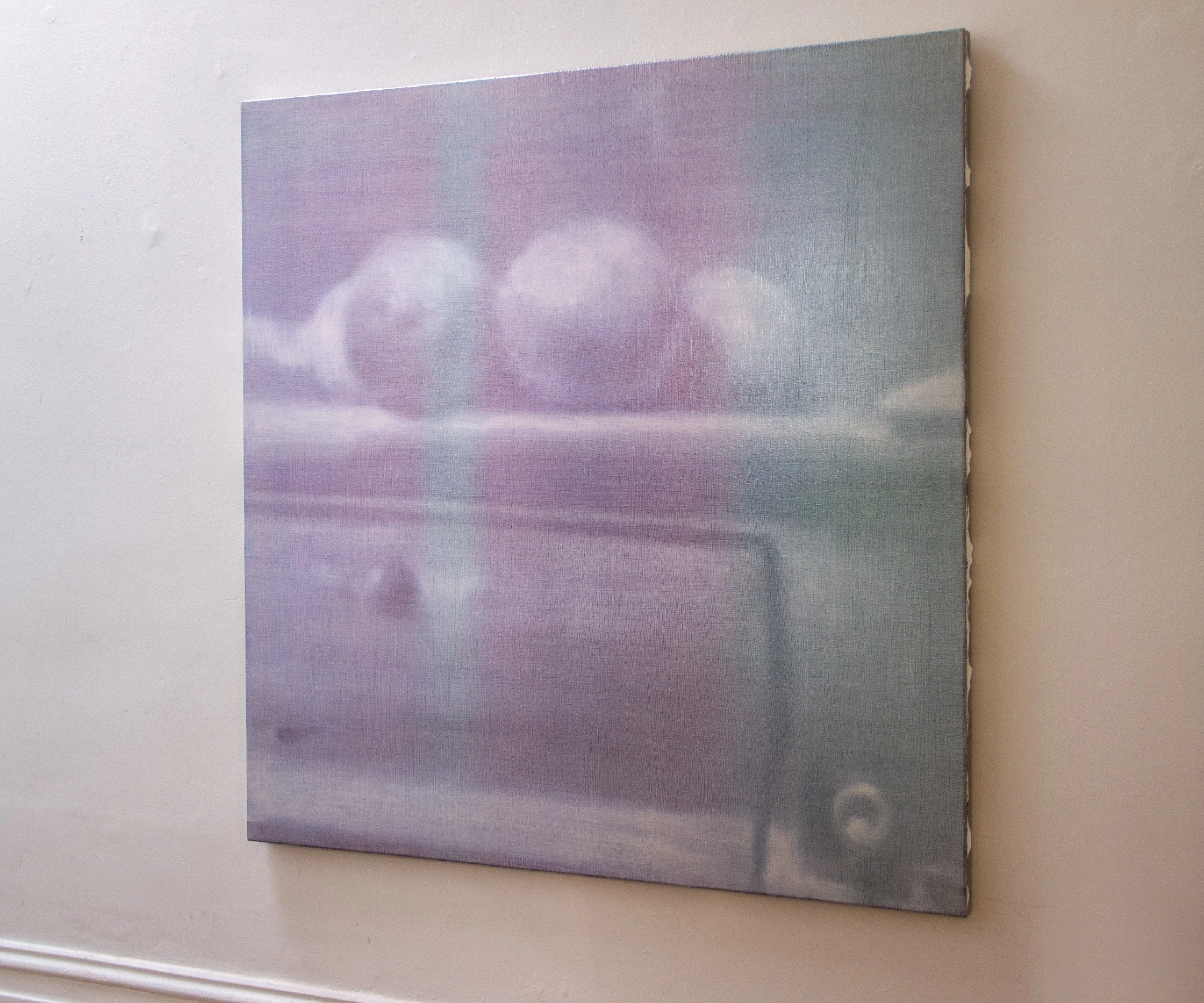 Peel, oil on linen, 1370 x 1370mm