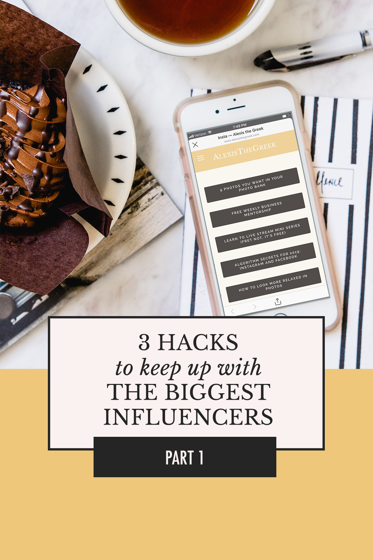 Did you know? You can use your Squarespace account for more than just your website! Here’s how. | 3 Hacks to Keep Up with Influencers | Alexis the Greek