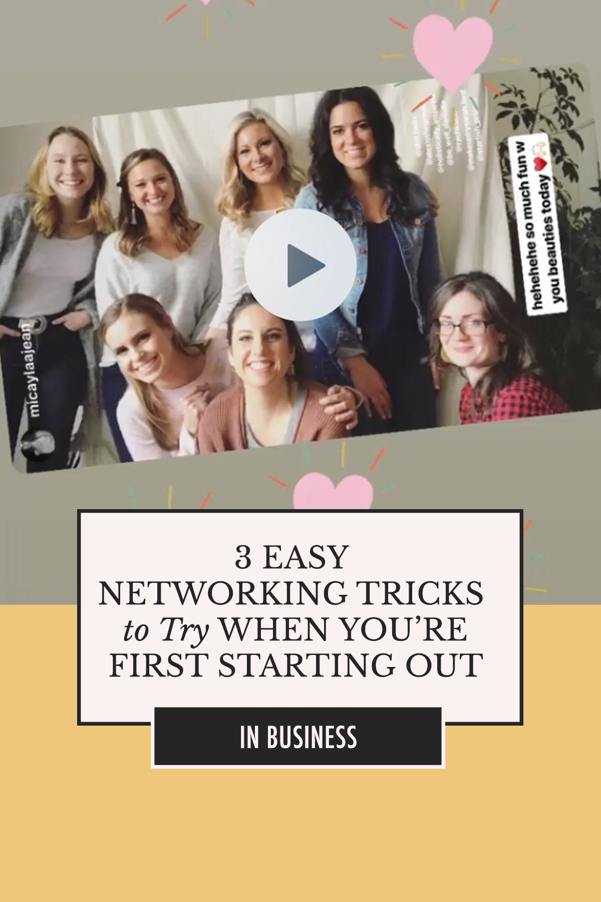 What to Do and What to Say at Networking Events—for Introverts, Extroverts, and Everyone In Between | 3 Easy Networking Tricks to Try When You're First Starting Out in Business | Alexis the Greek blog