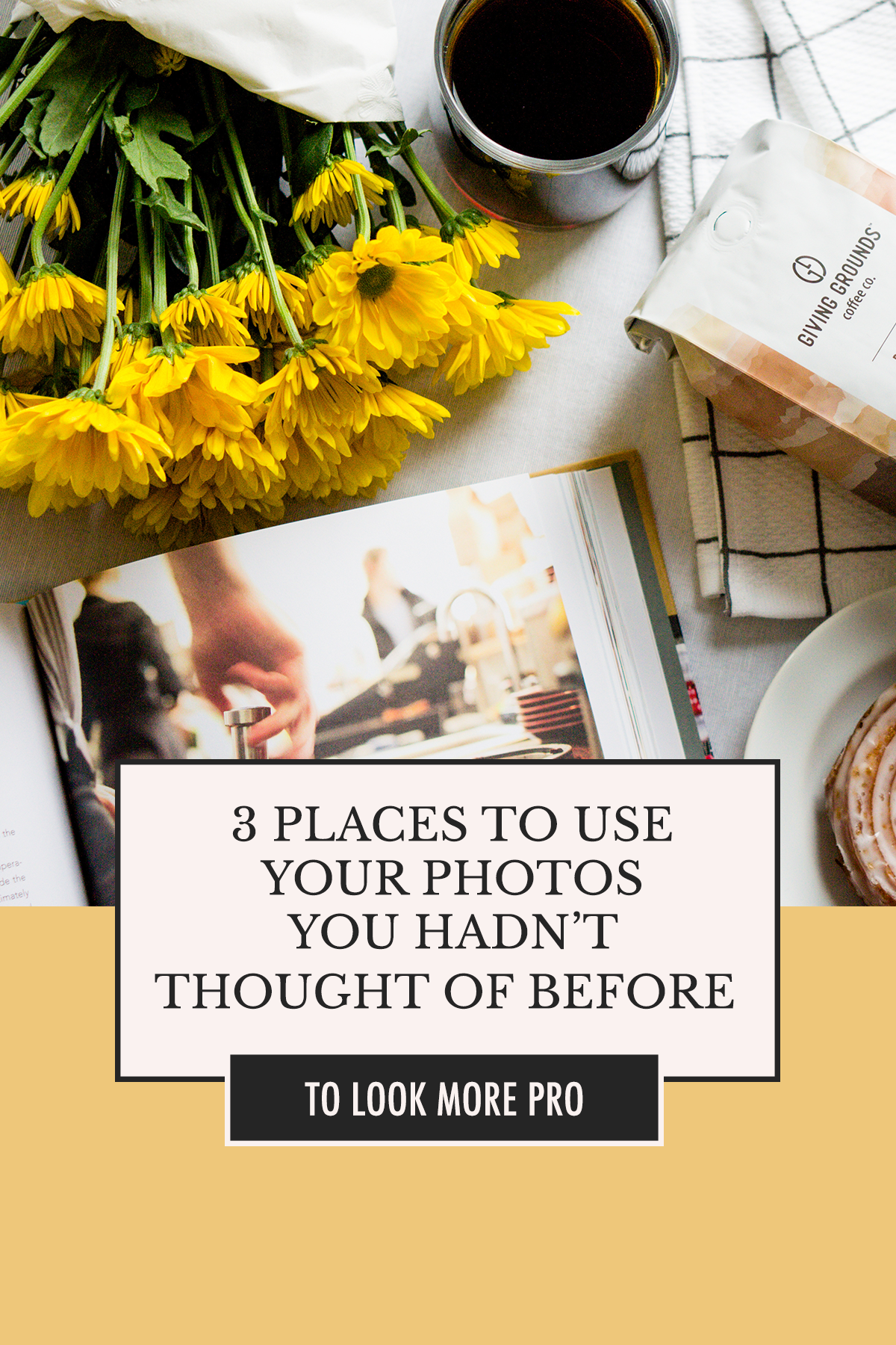 Photos are expensive and time-consuming, so they should bring us joy for more than one project. Here are 3 ideas for ways to get more mileage out of photos you already have! | Photo Ideas with Alexis The Greek