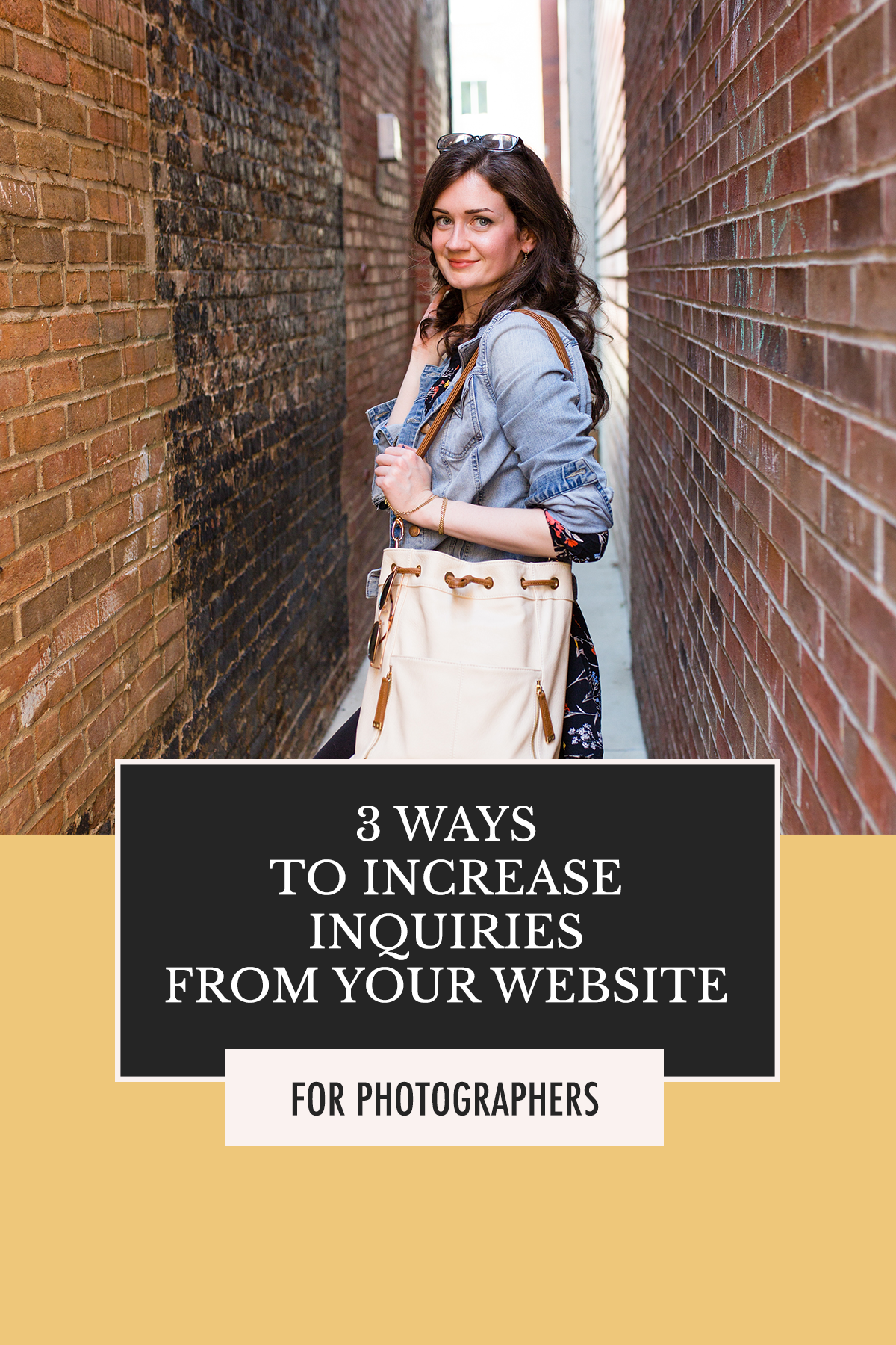 3 Ways to Increase Inquiries from Your Photography Website | How to Book Clients 101 with Alexis The Greek