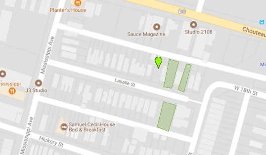 only three more holes in the street wall in the 1800 block of LaSalle