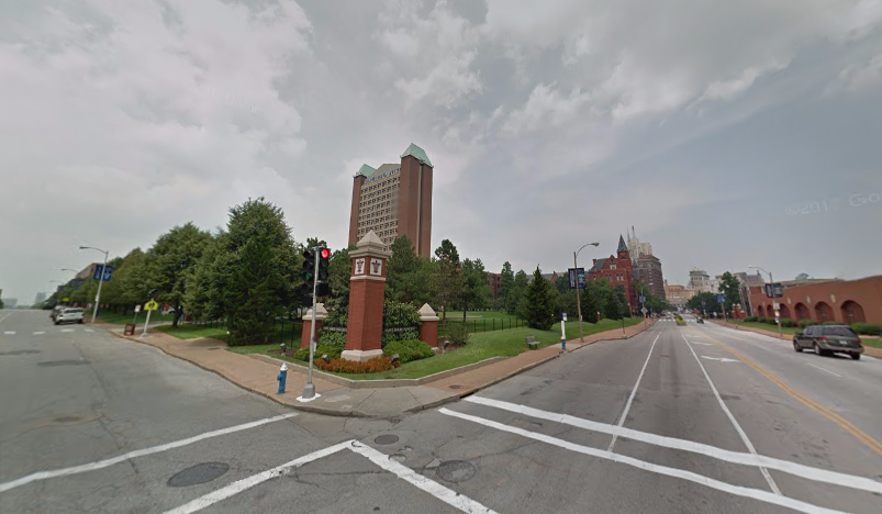 Google Street View Image - One less grassy knoll