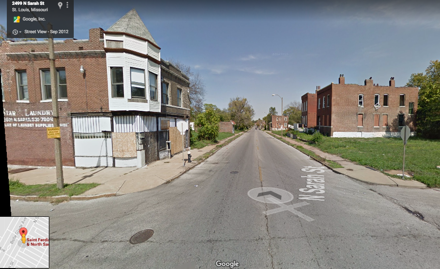 Google Street View Image - North Sarah and St. Ferdinand