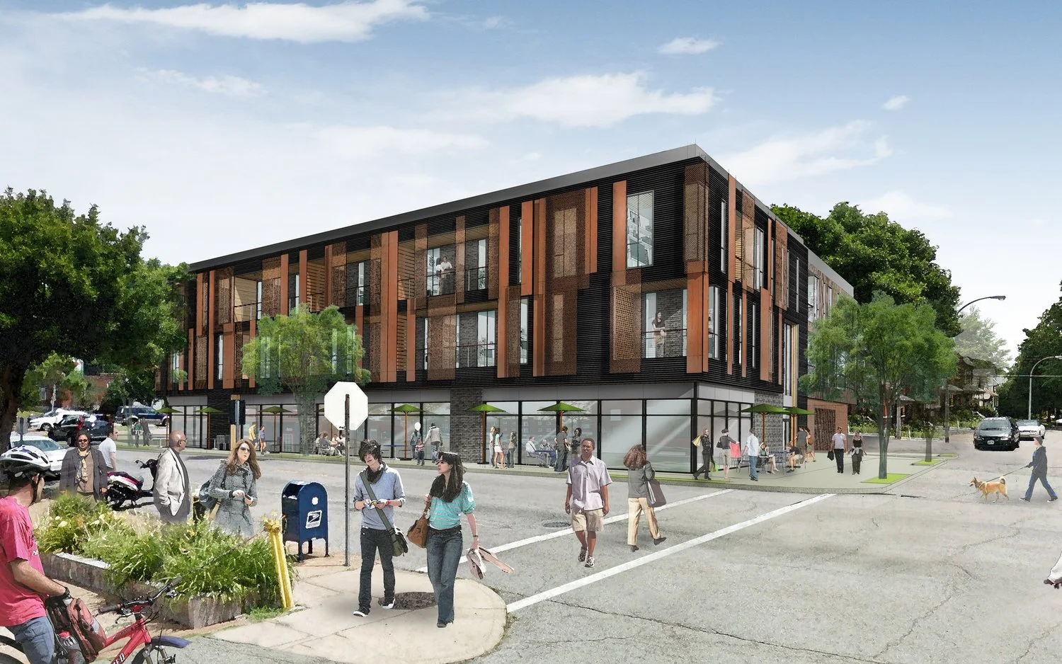 2017 Favorites: Mixed-use building on Morgan Ford in the Tower Grove South Neighborhood