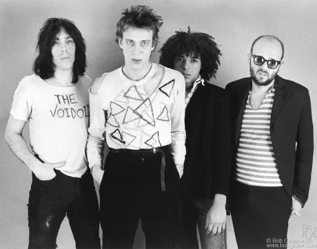 Bob on the right (NYC-1977). Photo Credit - Bob Gruen 