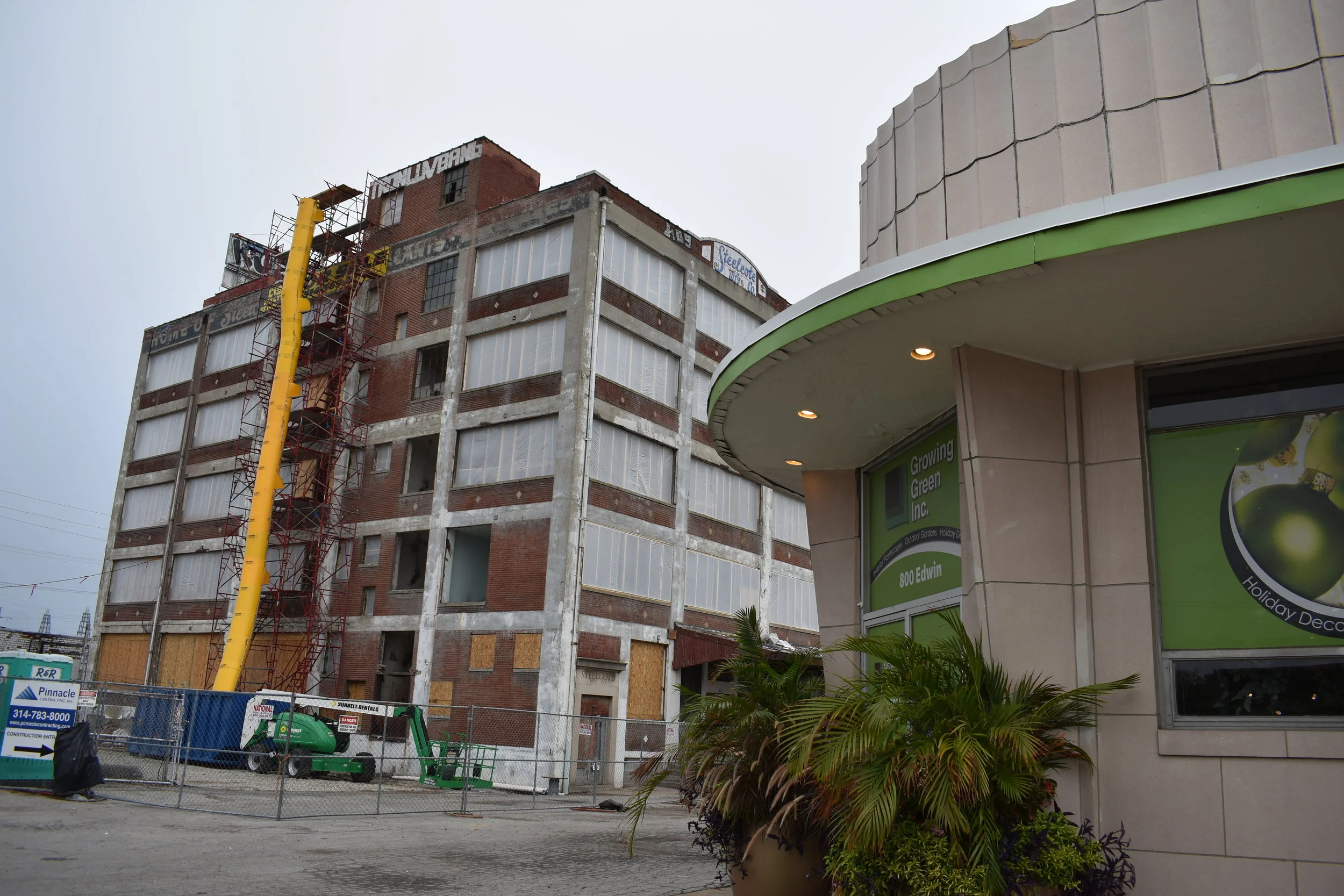 Steelcote Building Renovation Underway in Midtown