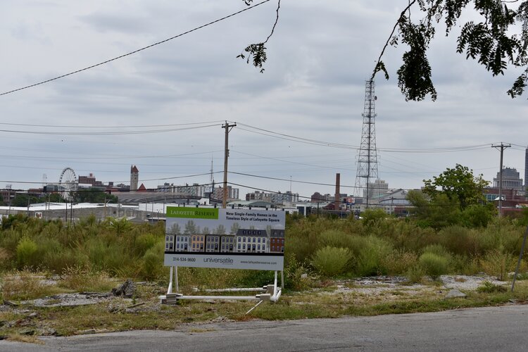 Future site of Lafayette Reserve