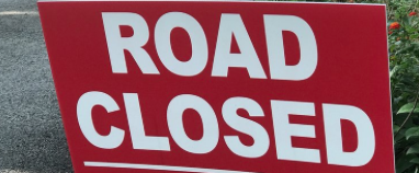 Temporary Road Closure in Oak Meadows 