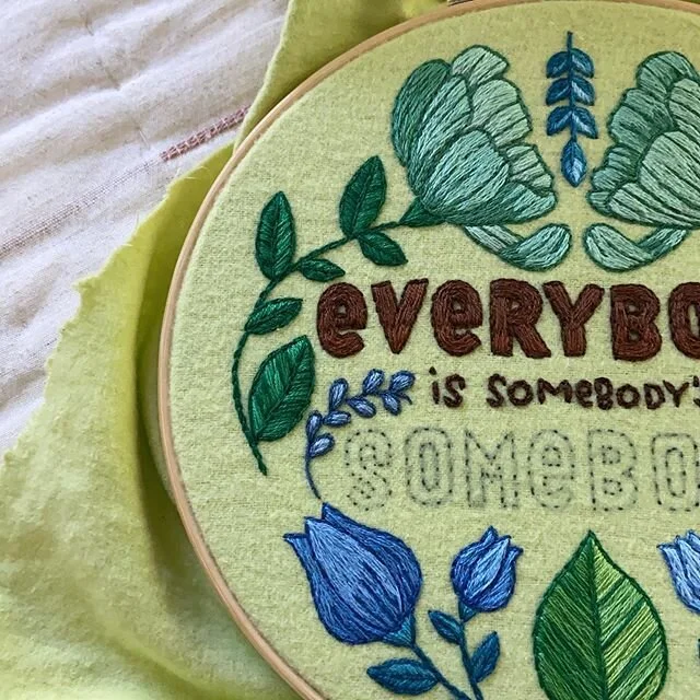 Normally I carefully plan the colors in my designs before I even start sewing. Not with this guy. This guy has just been all guts and guesses. It&rsquo;s been a good chance to experiment with a new palette and stretch my brain a little. In other news