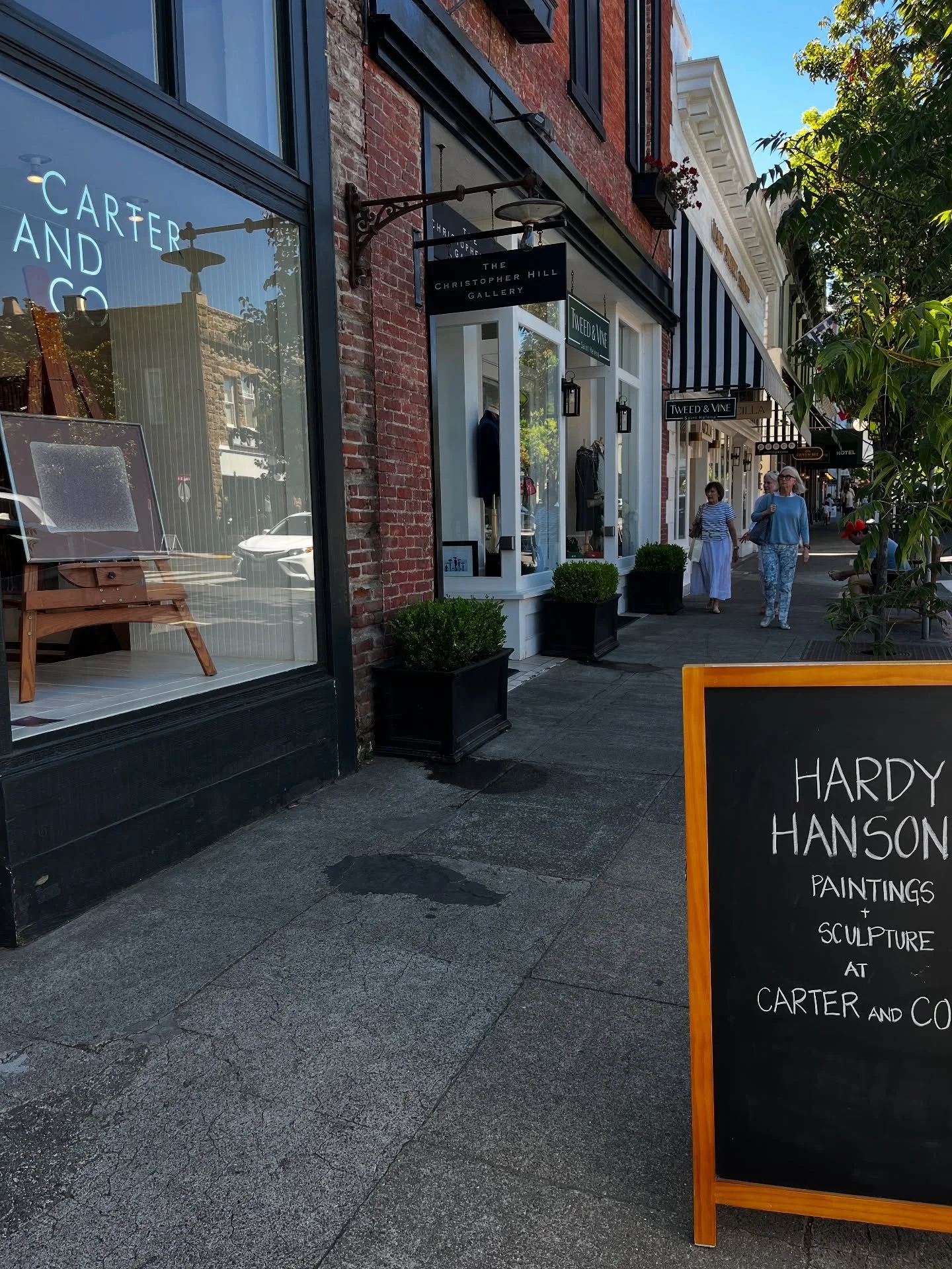 Last week to see Hardy Hanson: Selected Paintings and Sculpture on view at Carter + Co! 

Come visit this week @carter_andco in St Helena ✨Closes August 3rd.