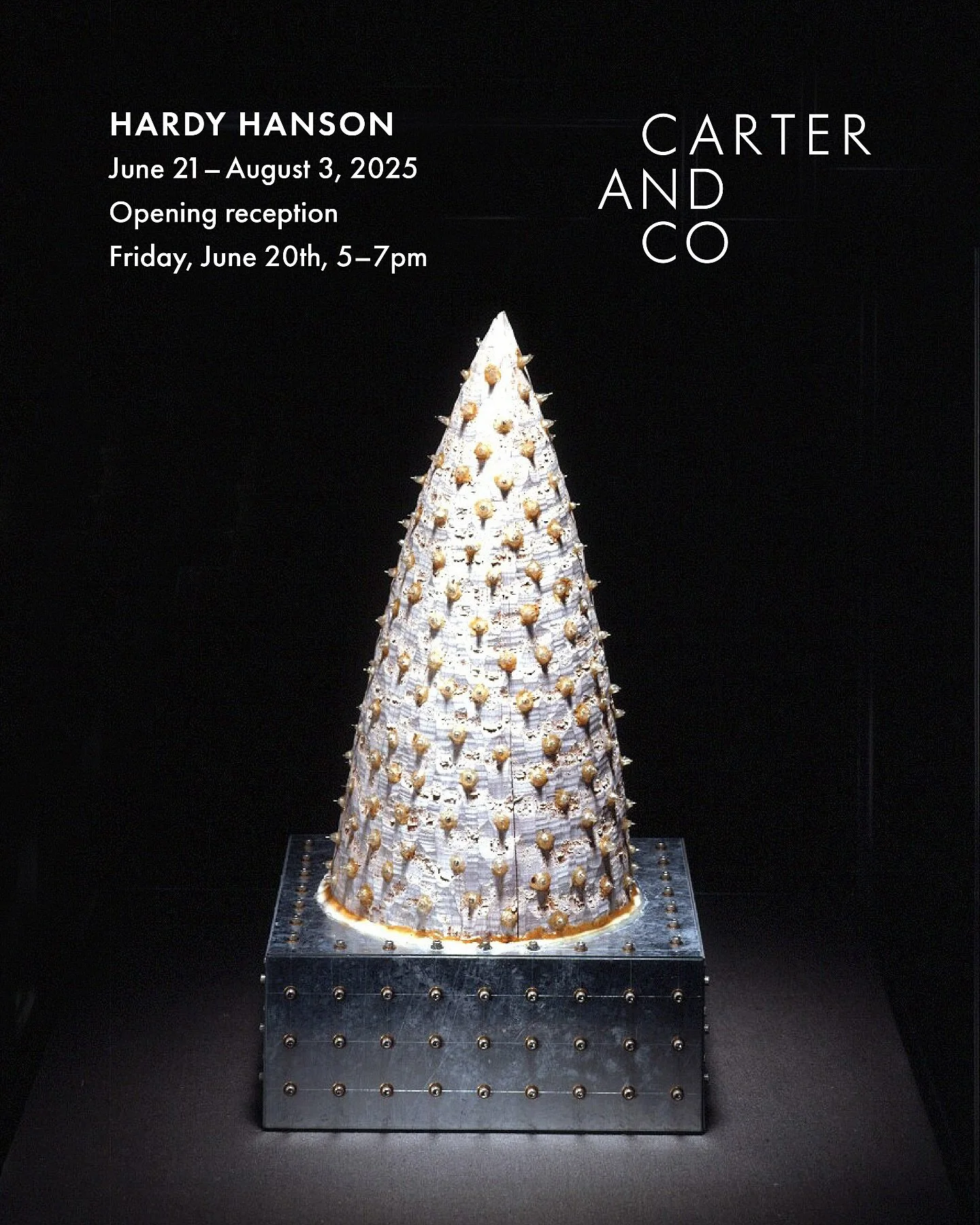 Join us @carter_andco for the opening reception on Friday June 20th from 5-7pm. 

Selected paintings and sculpture on view June 21 - August 3. 

&ldquo;Of a Religious Nature,&rdquo; 1983-1985.

#HardyHanson #CarterandCo #StHelenaArt #ArtOpening #Art