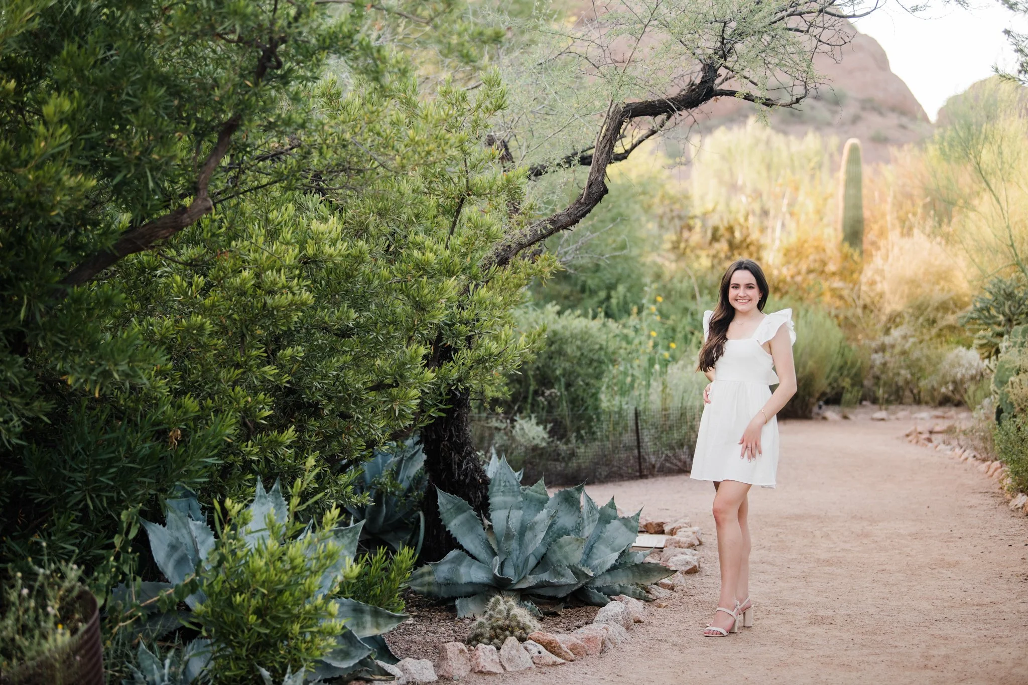 Desert Botanical Garden Senior Photos