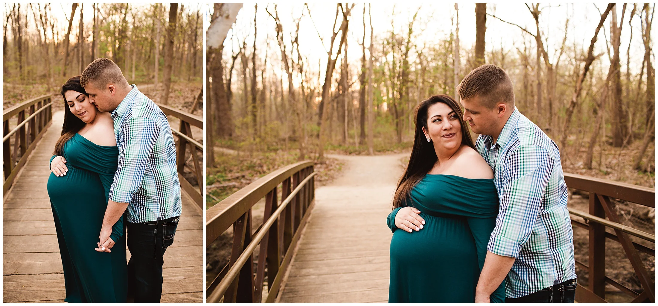 Carmel Maternity Photographer Flowing Well Park