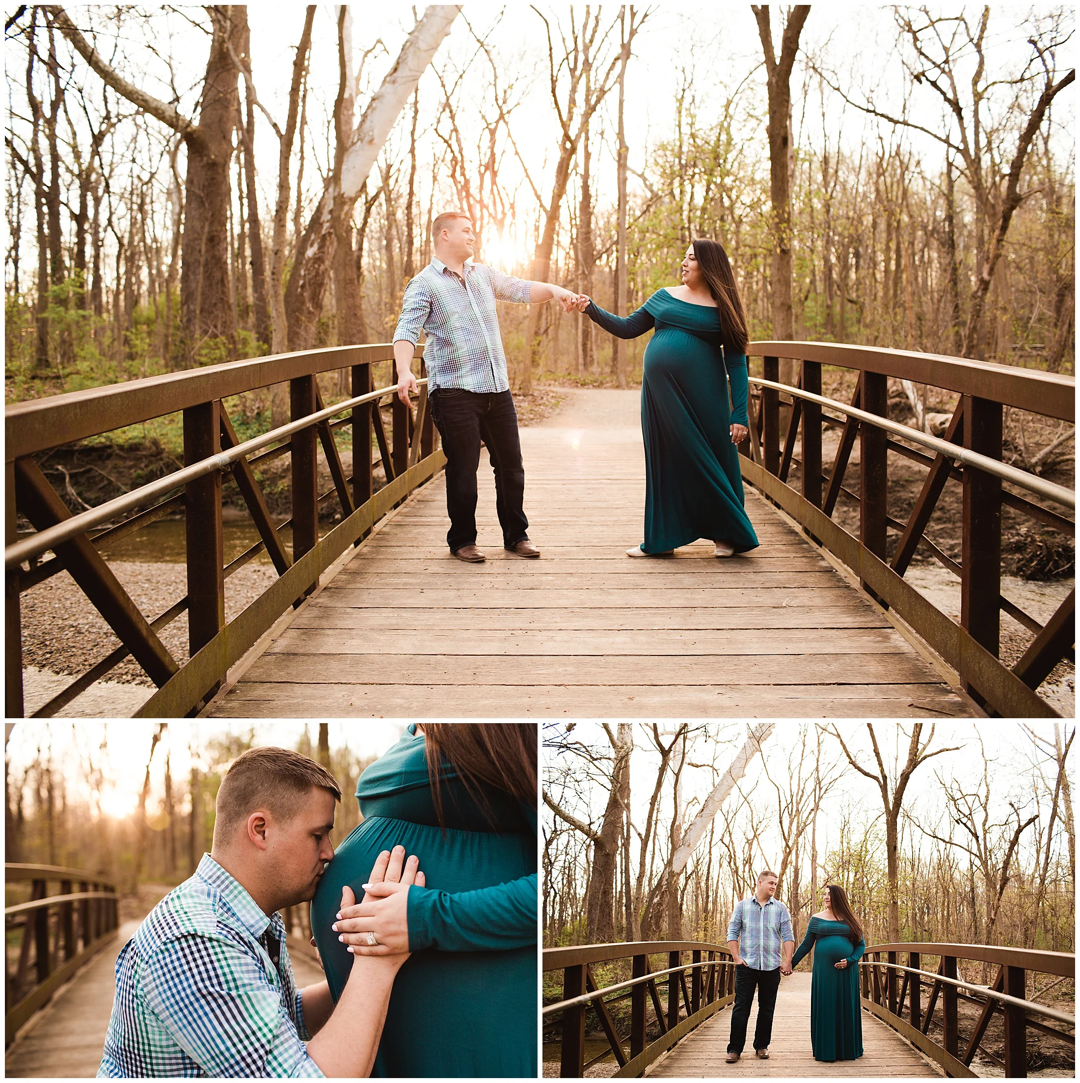 Carmel Maternity Photographer Flowing Well Park