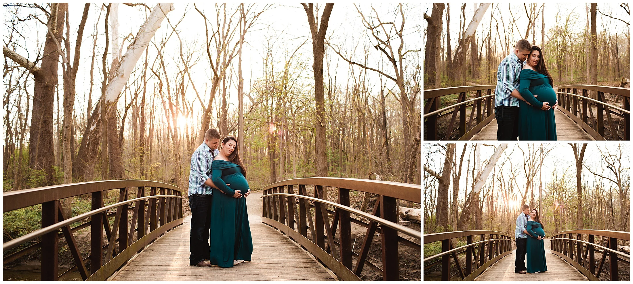 Carmel Maternity Photographer Flowing Well Park