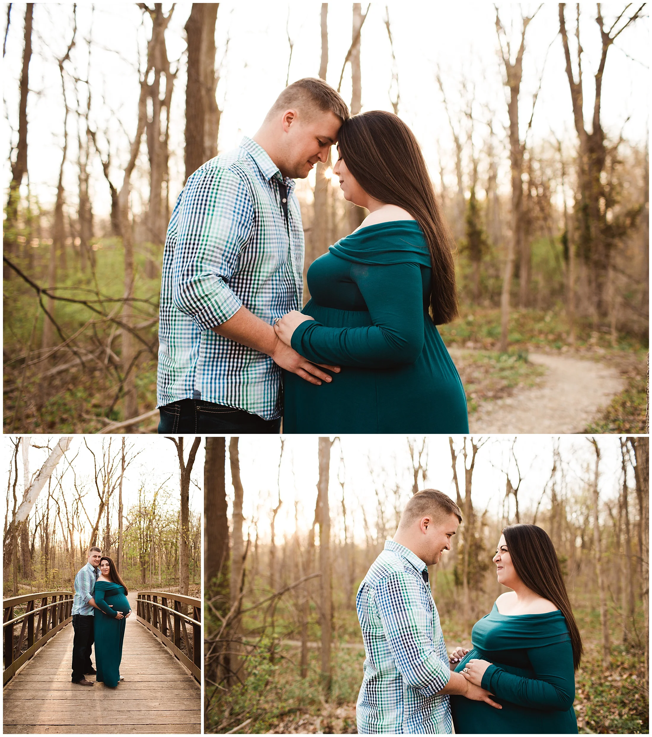 Carmel Maternity Photographer Flowing Well Park