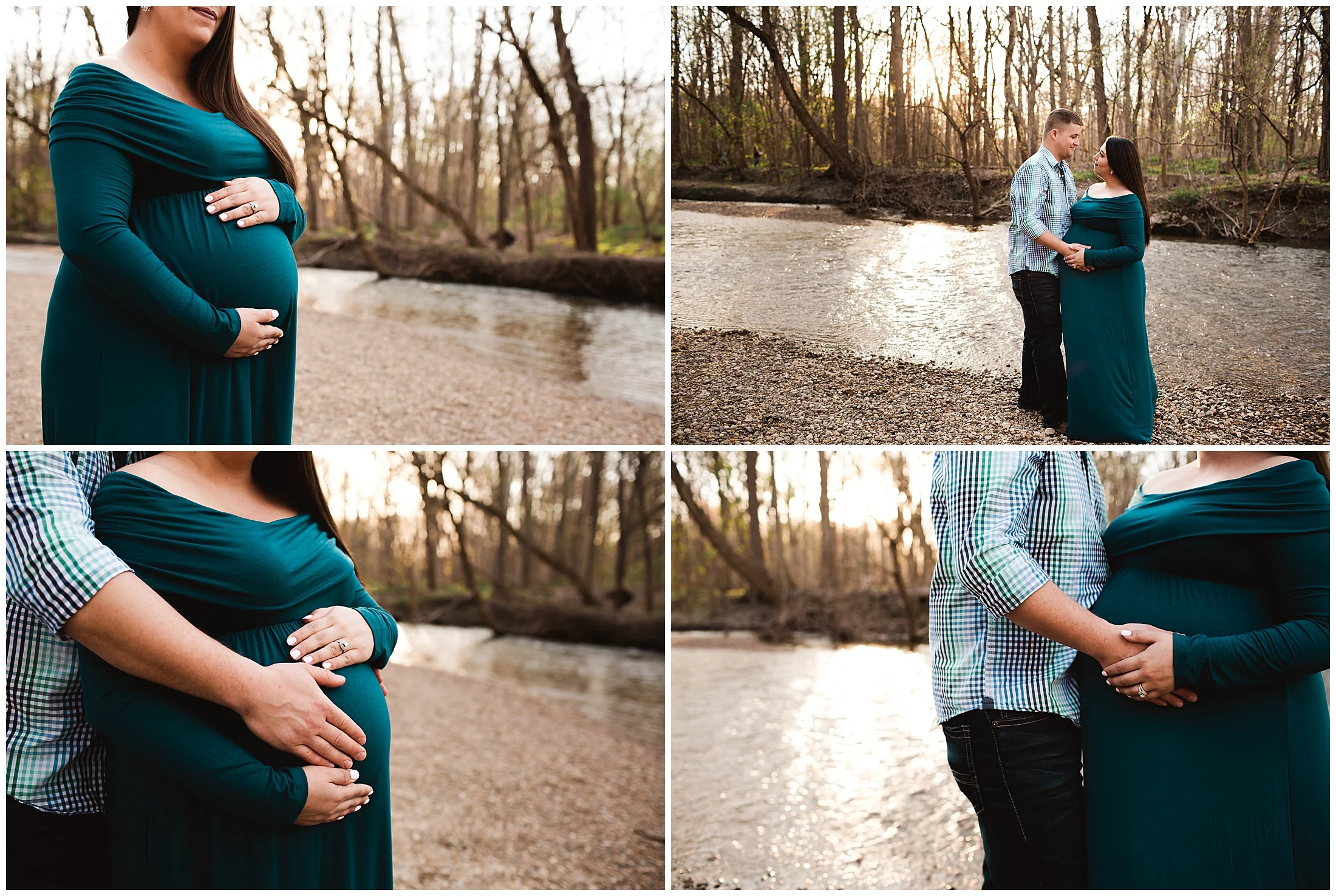 Carmel Maternity Photographer Flowing Well Park