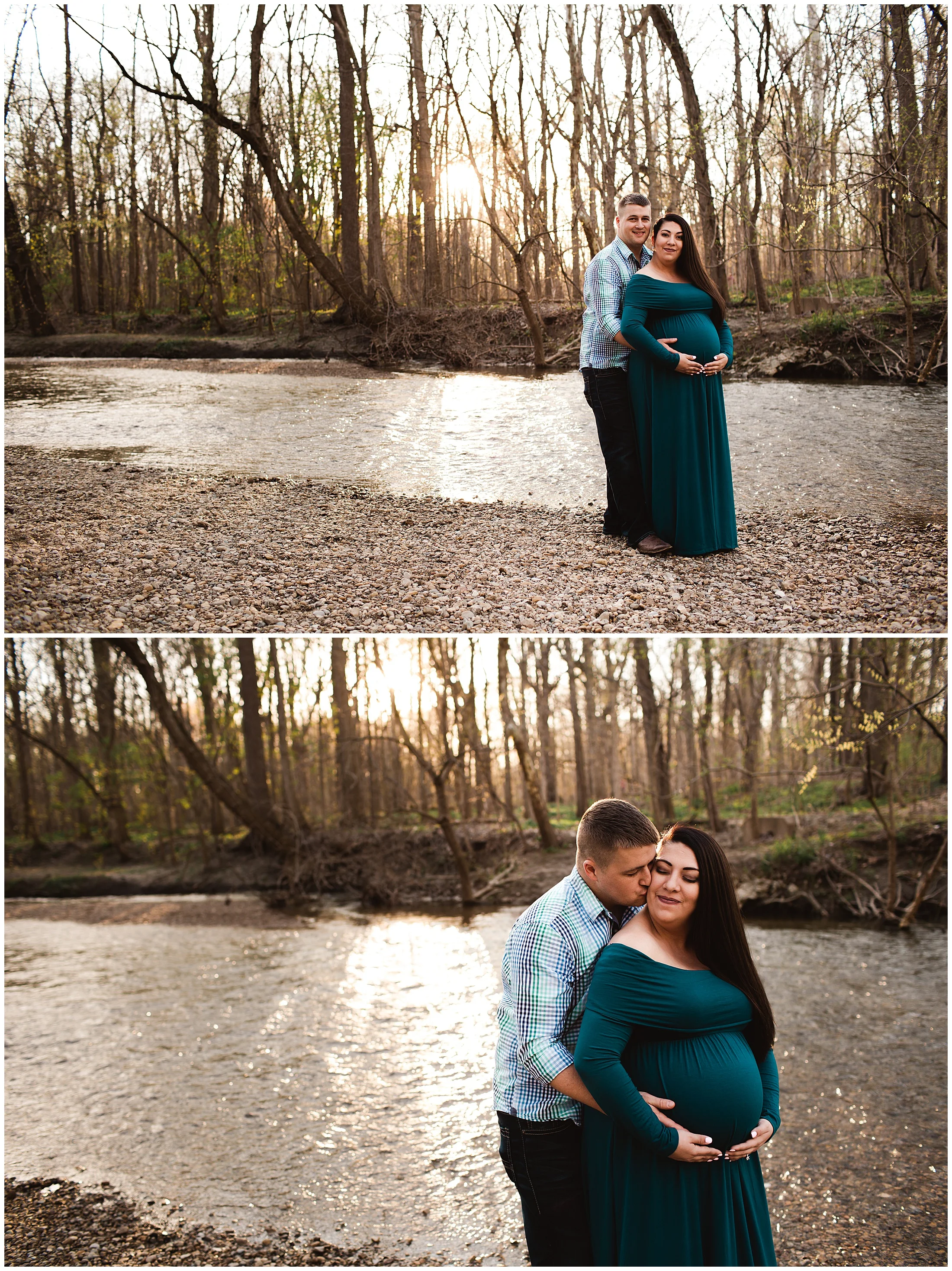 Carmel Maternity Photographer Flowing Well Park