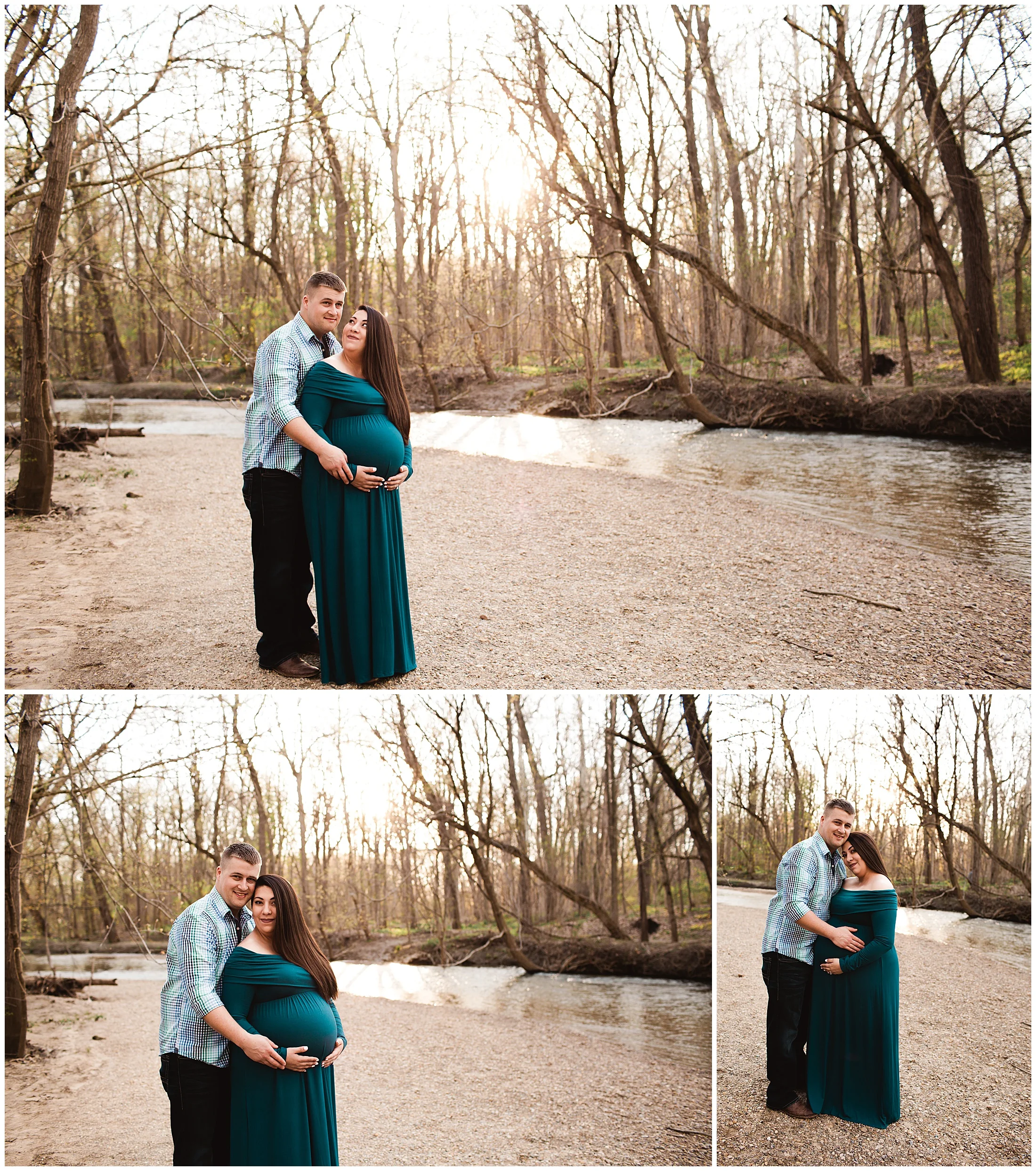 Carmel Maternity Photographer Flowing Well Park