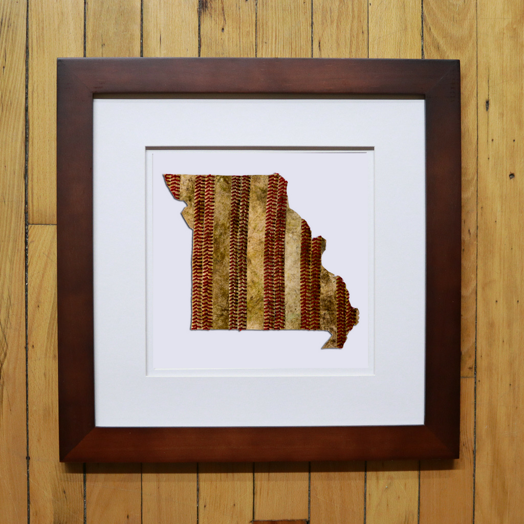 FRAMED PRINT OF STATE ARTWORK