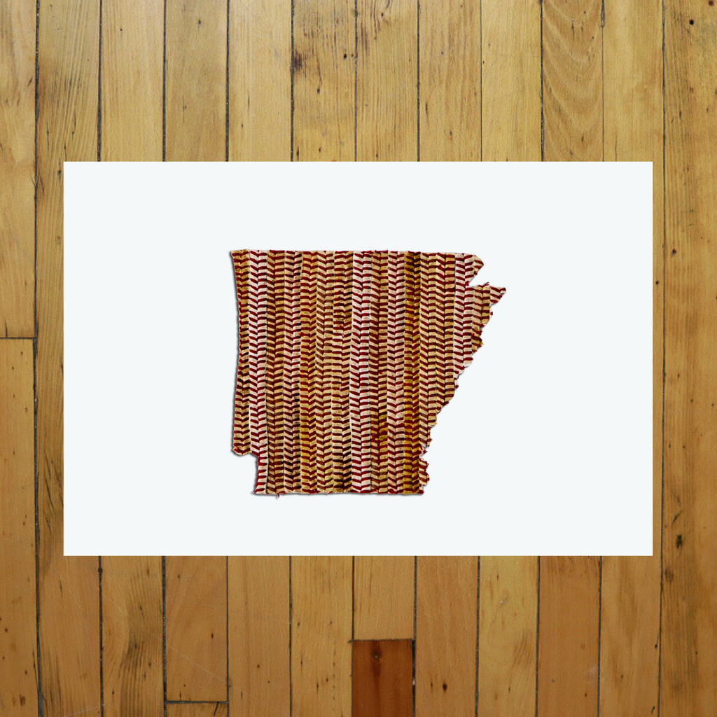 UNFRAMED PRINT OF STATE ARTWORK