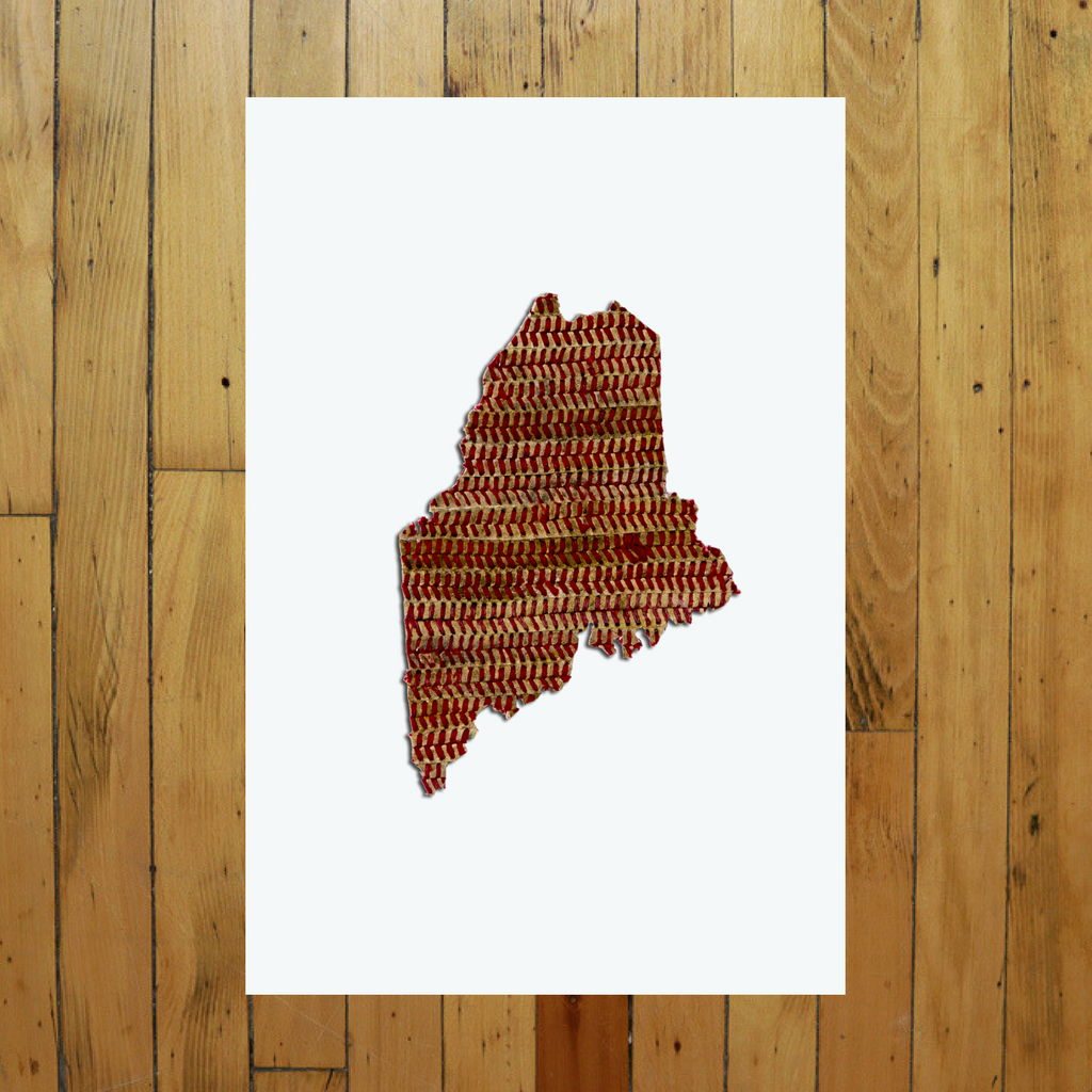 UNFRAMED PRINT OF STATE ARTWORK