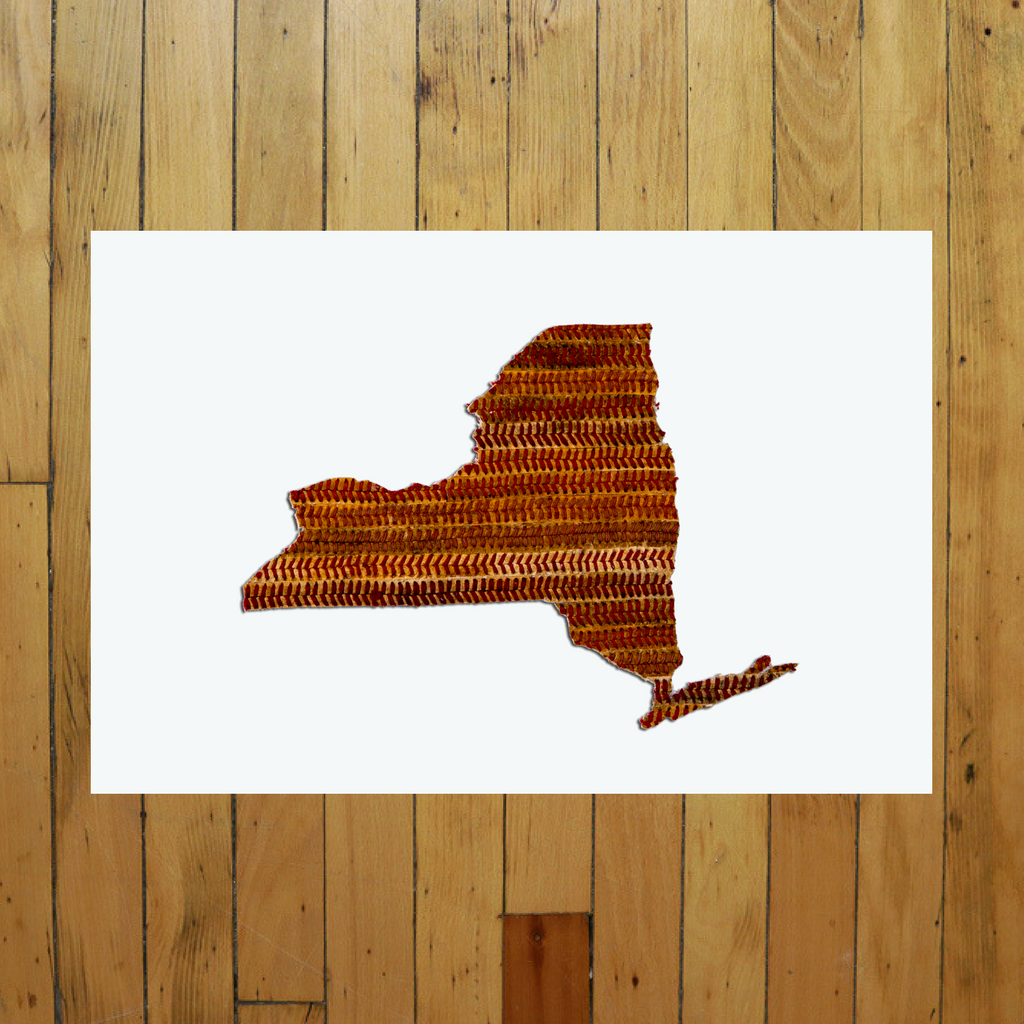 UNFRAMED PRINT OF STATE ARTWORK