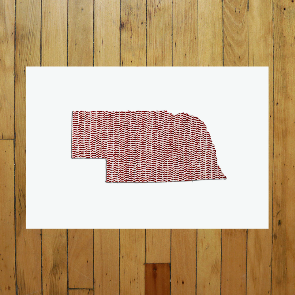 UNFRAMED PRINT OF STATE ARTWORK