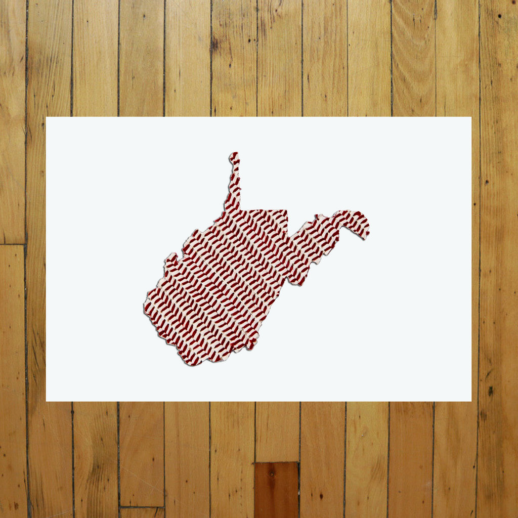 UNFRAMED PRINT OF STATE ARTWORK