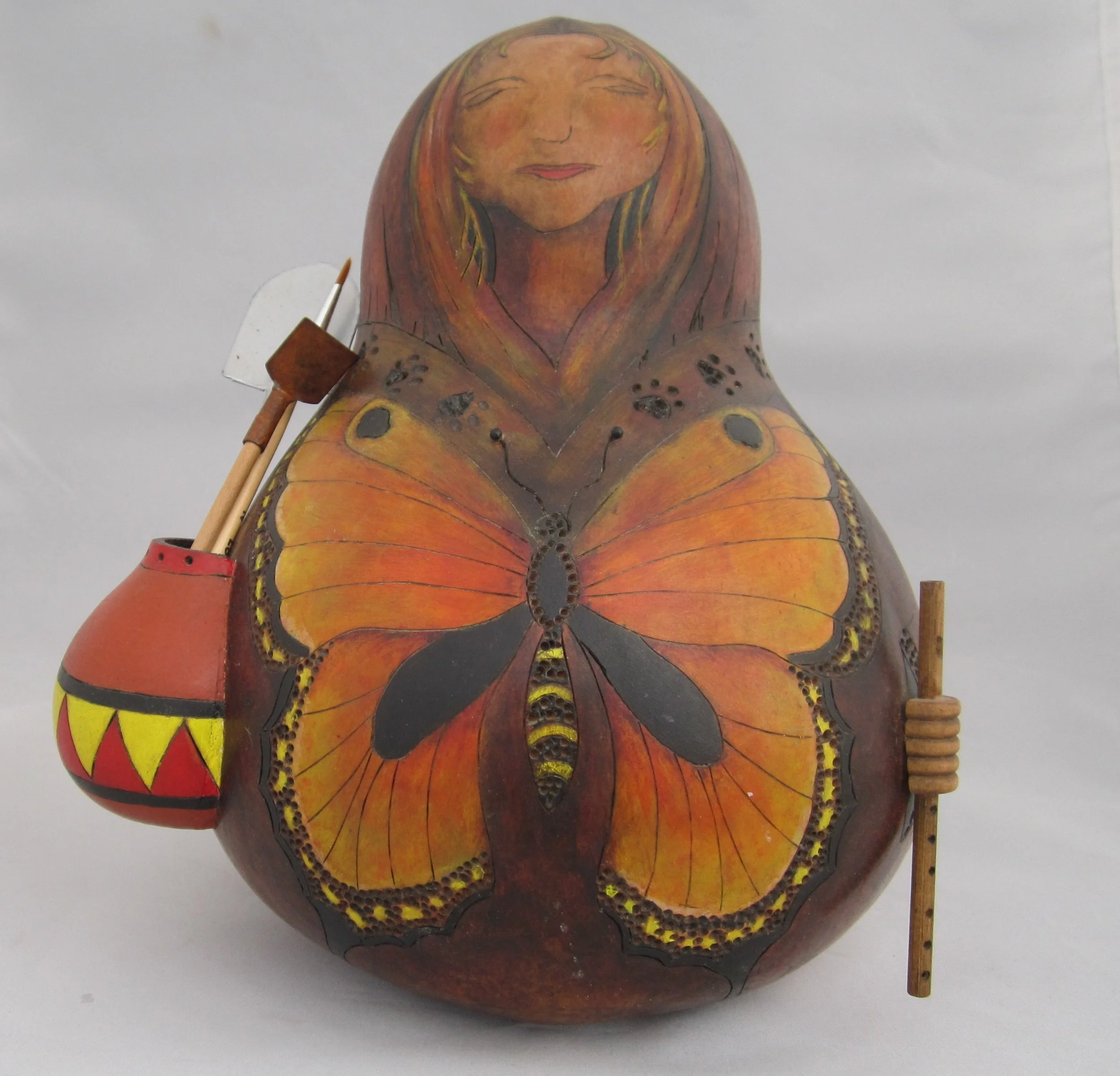 Cyndee Newick - Advanced - Pyrography - 2nd Place