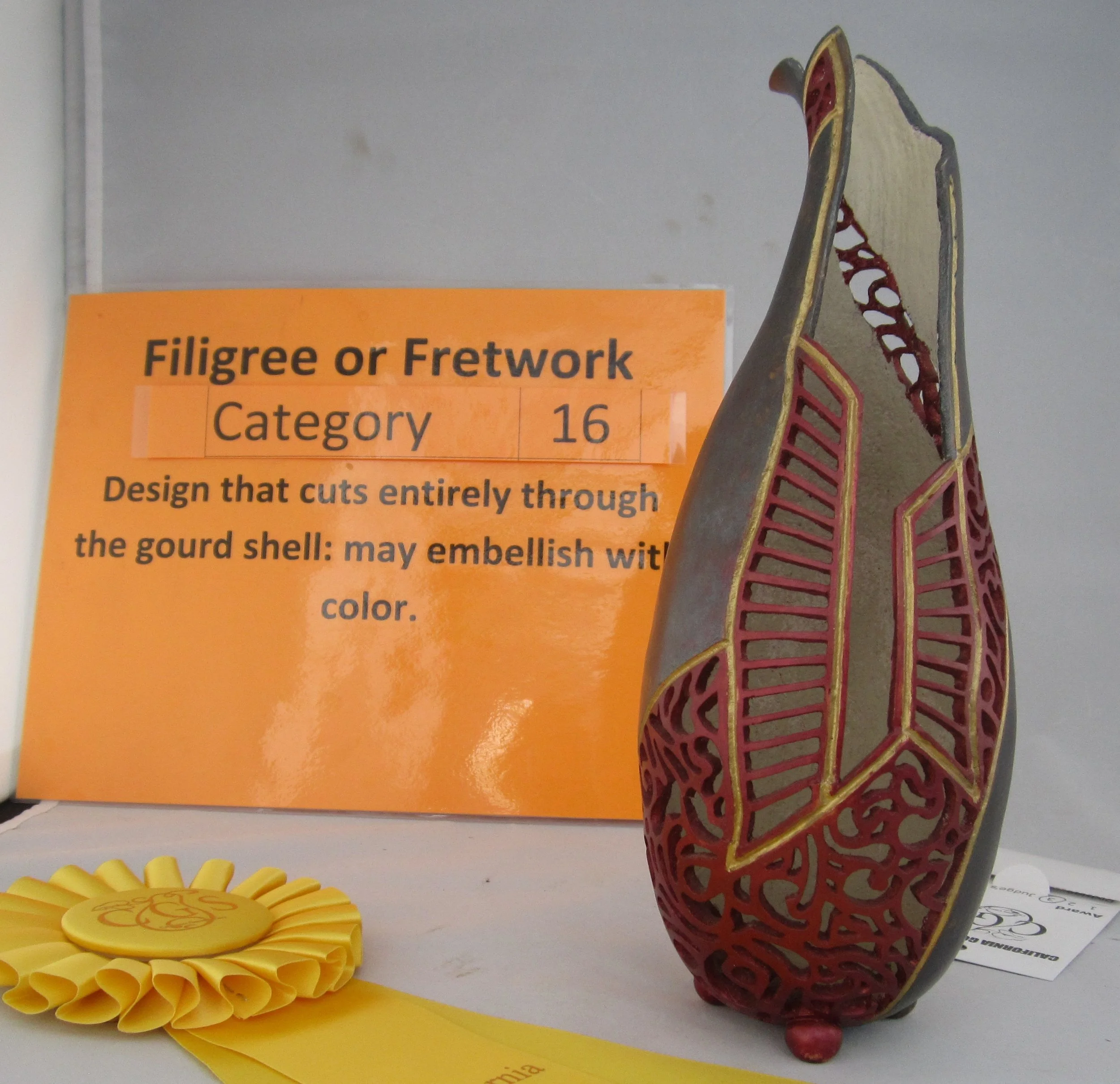 Barbara Cody - Advanced - Filigree - 3rd Place