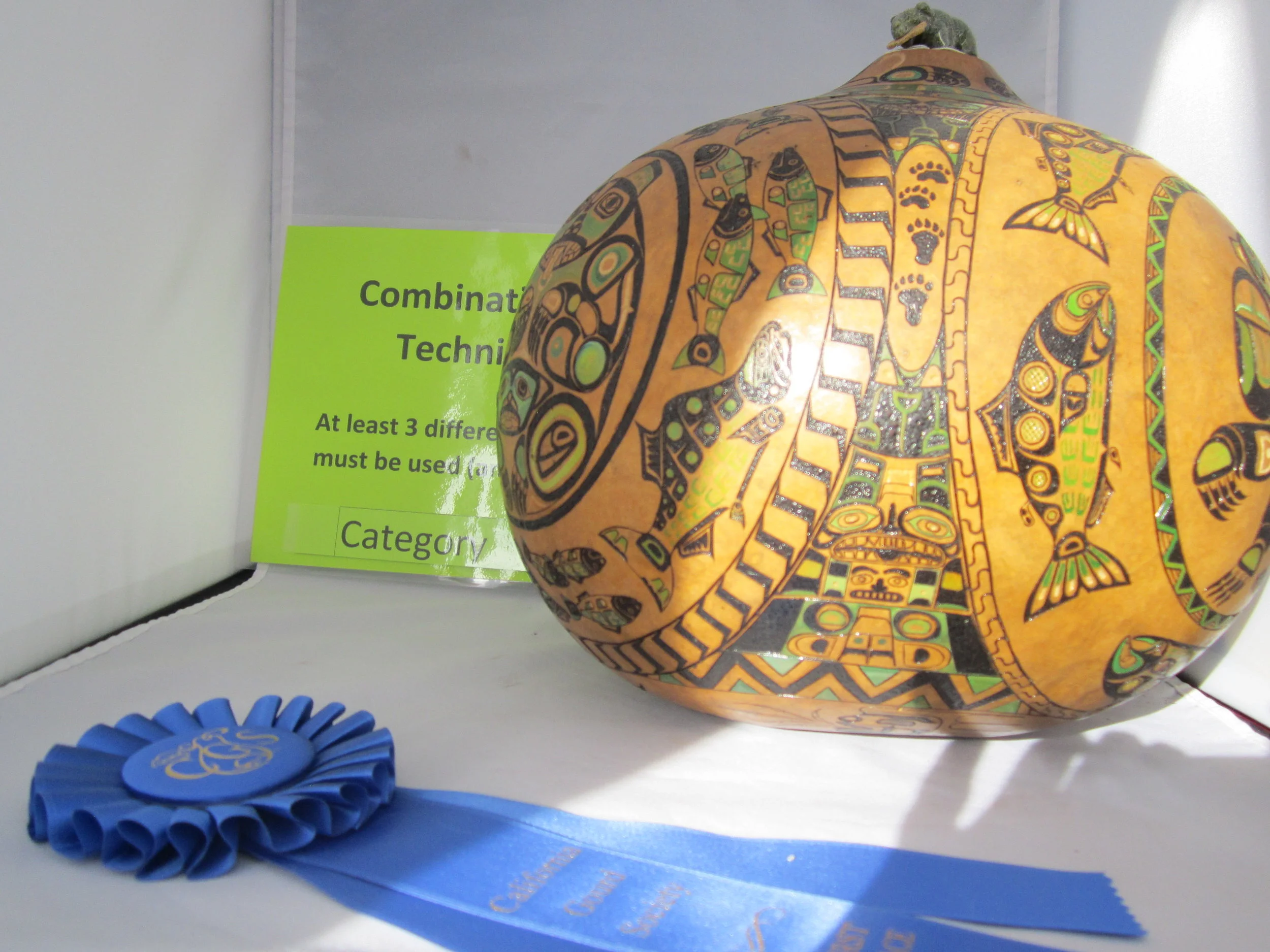 Heather Hopman - Master -  Combination of Techniques - 1st Place