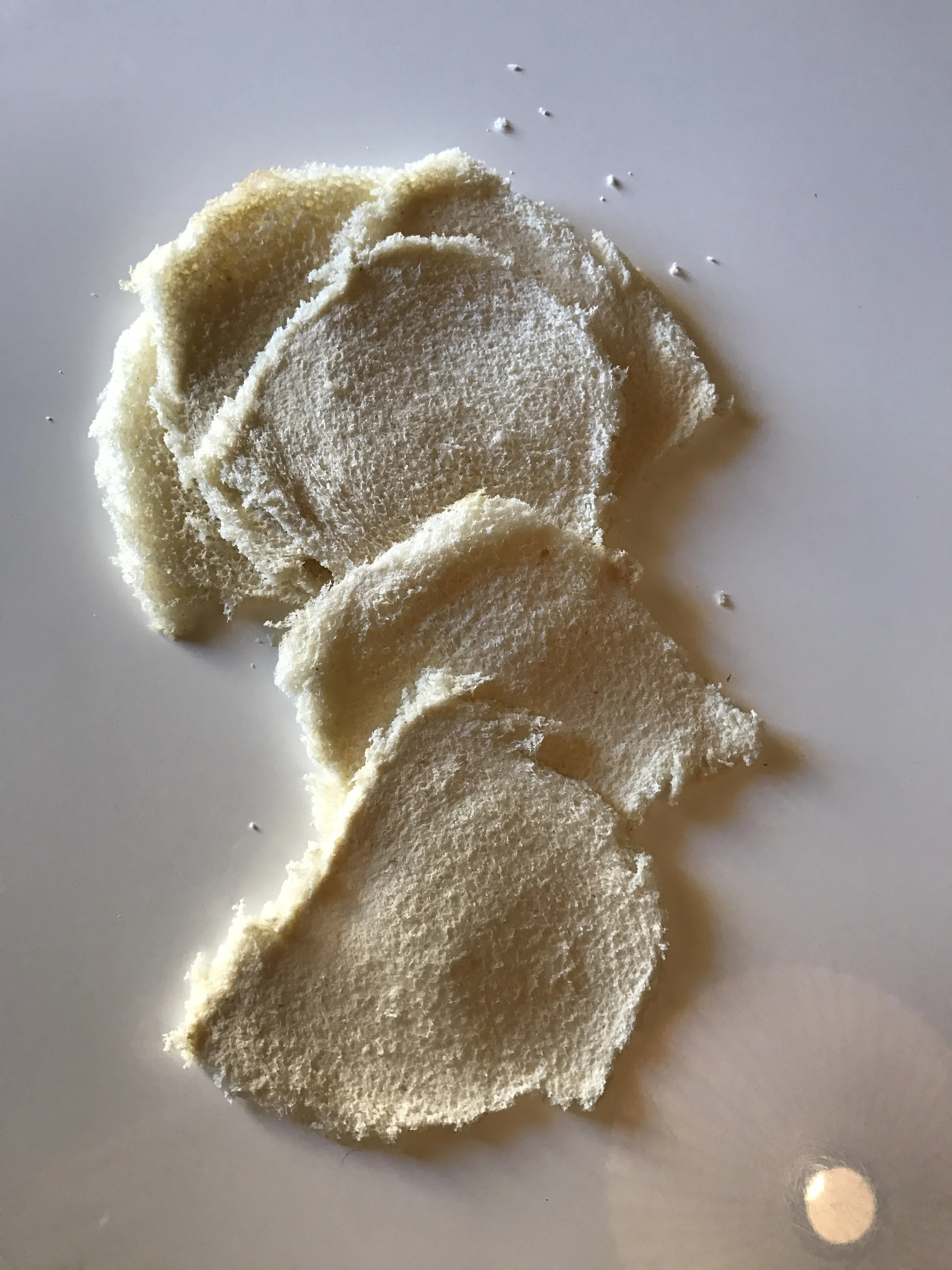 Using rolled out bread for the crust was so easy!