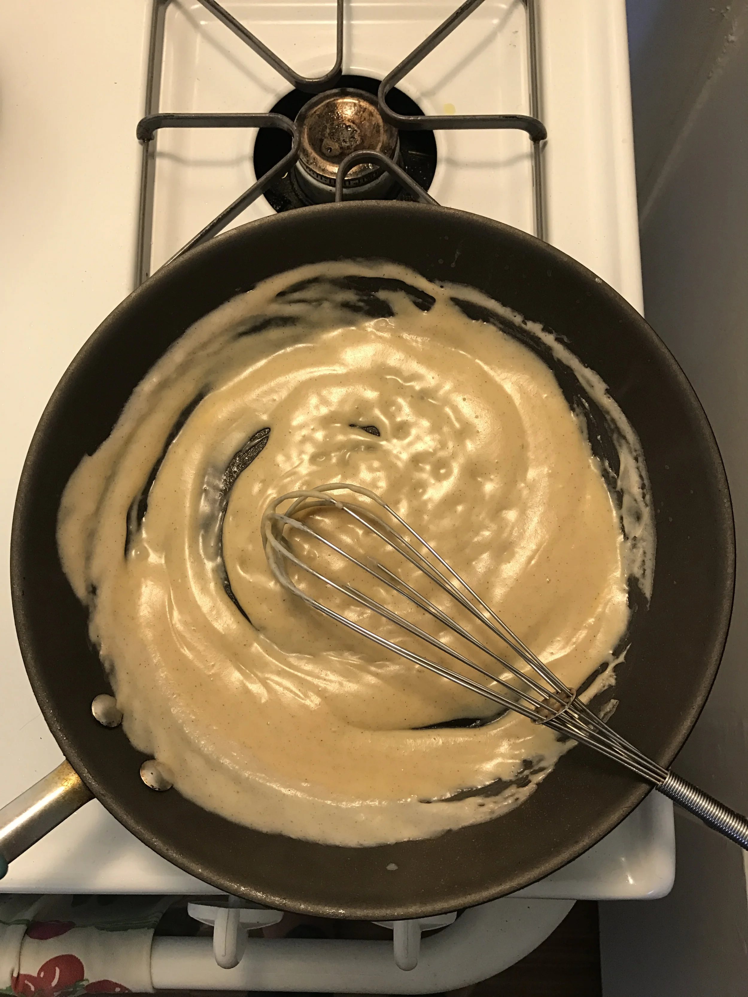 Making the marnay sauce was exciting!