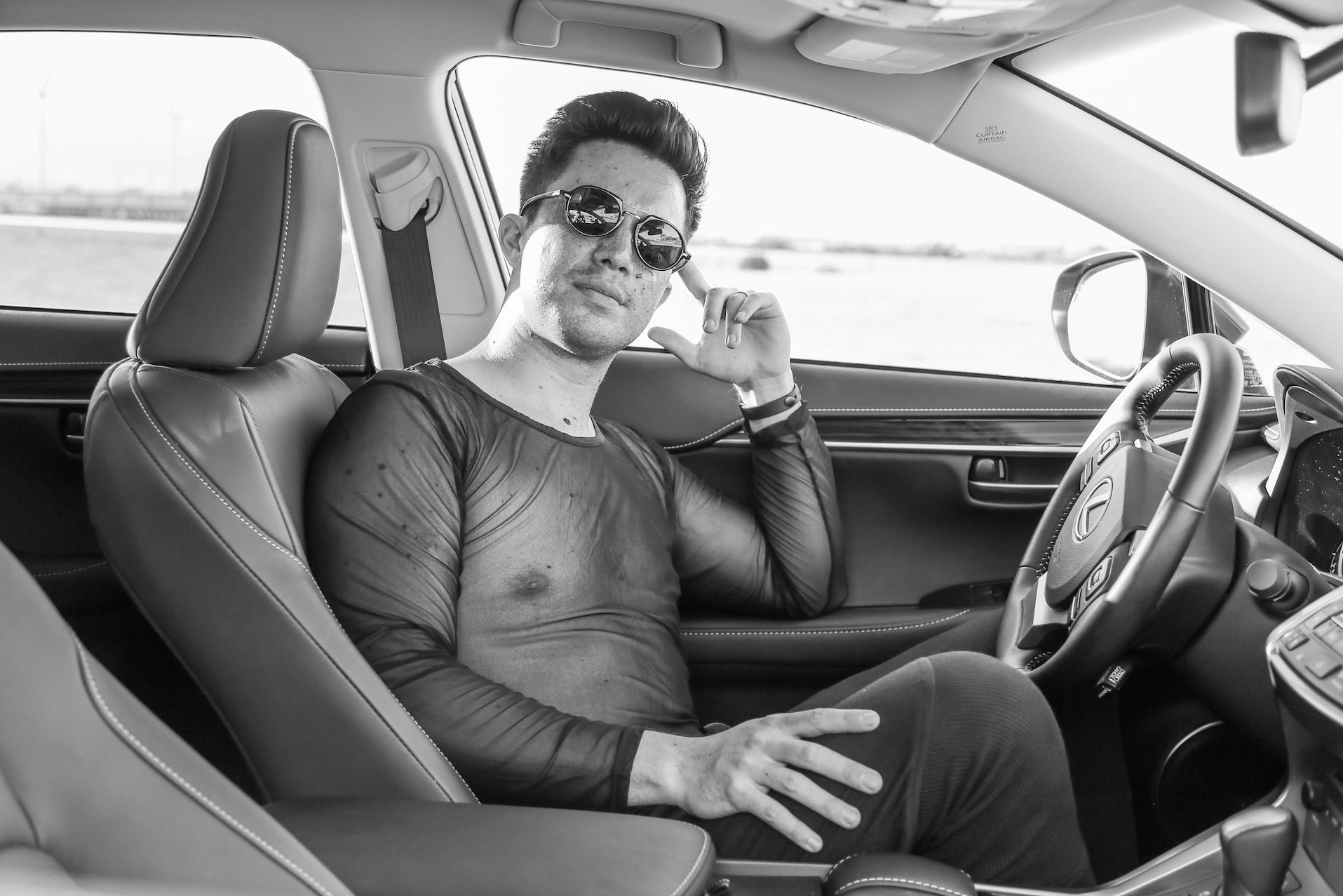 In the driver's seat