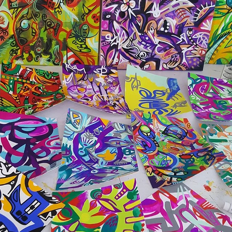 I was accepted to Vermont Artists Week this year. It's a mini residency and it will give me an entire week to work on paintings! There will be an open studio that is open to the public on May 6th from 2pm - 5pm at 80 Pearl Street in Johnson, VT. Details and RSVP can be found on Facebook . 