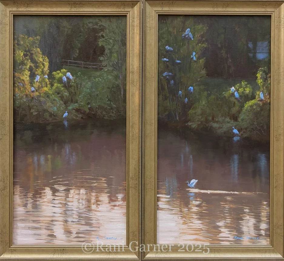 Water Birds I & II 24x12 ea $1450 ea