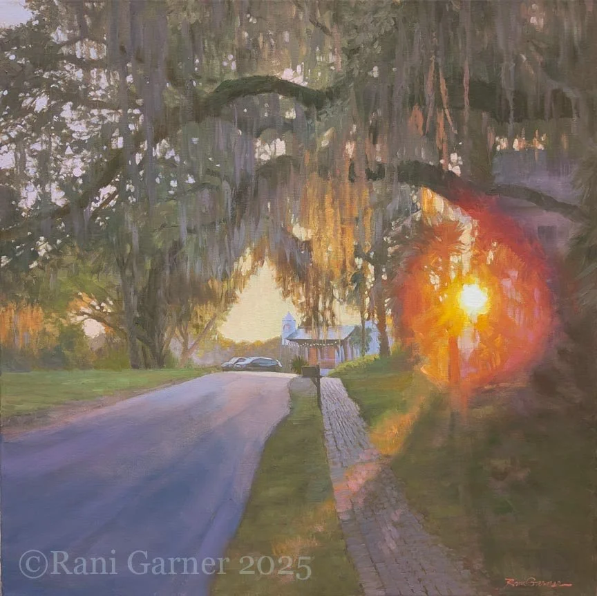 Hot Spot 30x30 $3600 I.Pinckney Simons Gallery