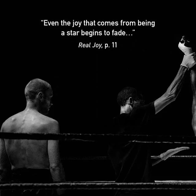 Even the joy that comes from being a star begins to fade&hellip;

Since being special in sport is the only thing such athletes have going for them, winning becomes the focus of their life. If they don&rsquo;t perform well, they punish themselves emot