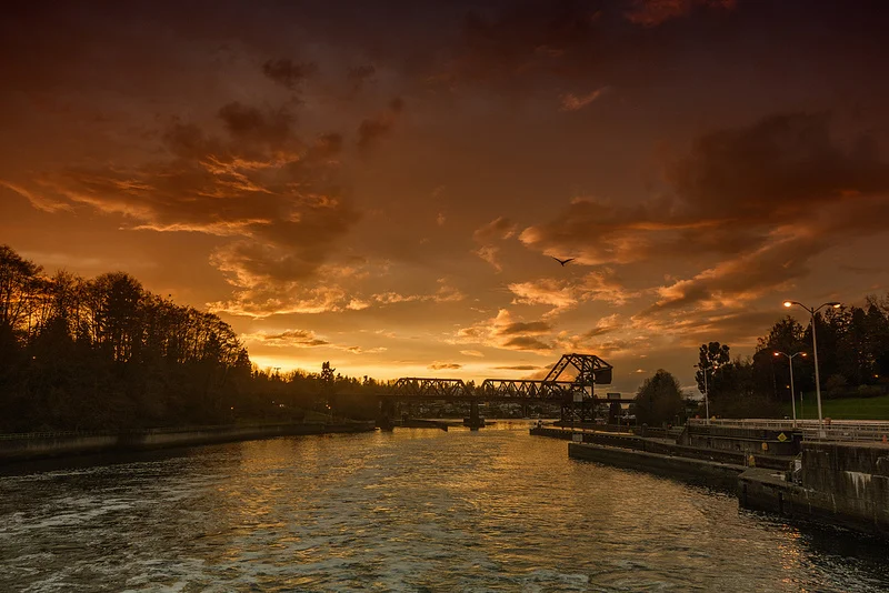 Seattle Landscape Photography, Golden Gardens, Ballard, Washington (Copy)