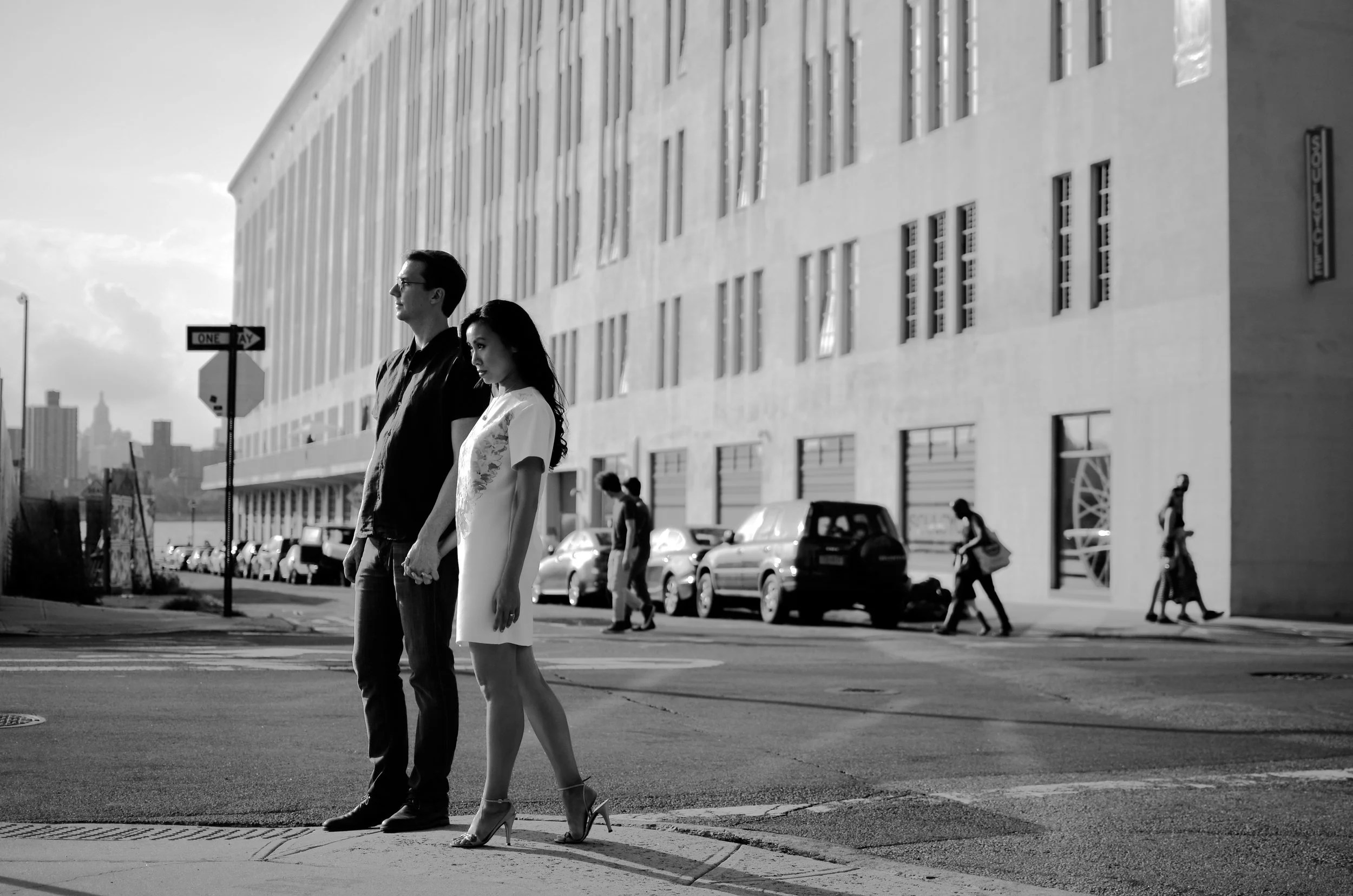 Terry & Greg - NYC Engagement photoshoot - DUMBO Brooklyn