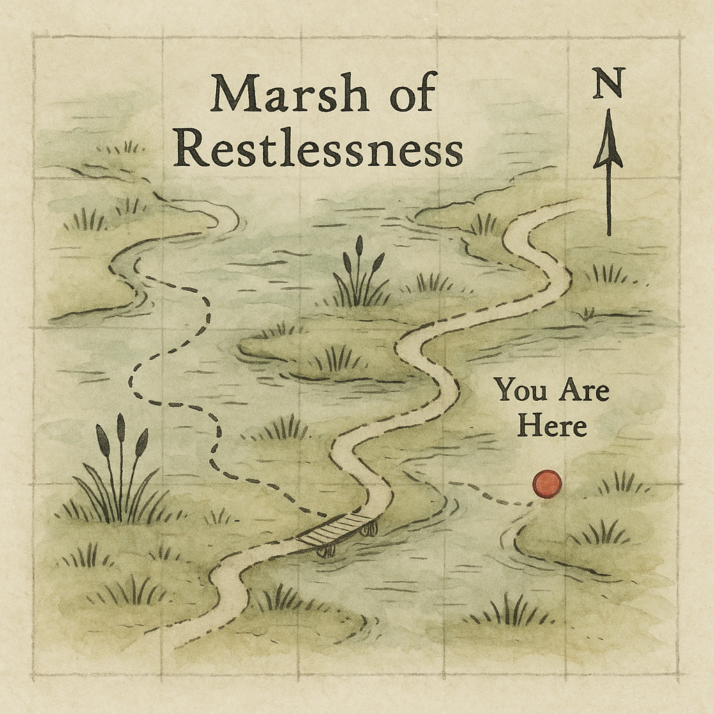 Inner Map: The Marsh of Restlessness
