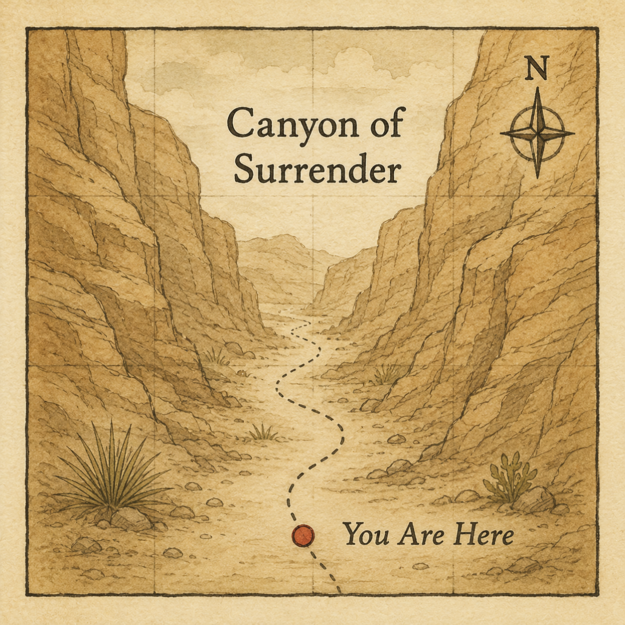 Inner Map: Canyon of Surrender