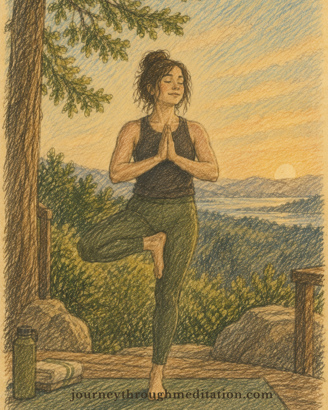 To Find More Balance, Study This Yogic Law of Three