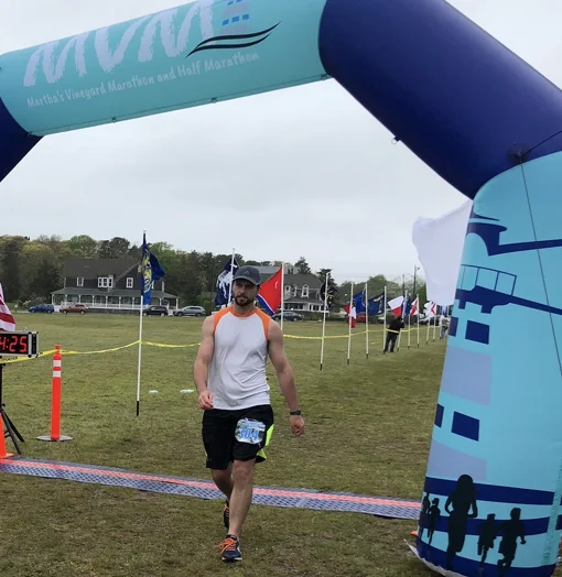 This was my first marathon and I really didn’t know what to expect, but my overall experience was great! The organization of the MVM was really well done, I absolutely loved the course (so peaceful and serene) and I am already planning on coming back next year. While my knee seized up around mile 18 and I literally couldn’t run the last 8 miles because of the pain, other runners and spectators cheered me on and encouraged me to keep going and to not give up. I’m glad I listened them (and not my own thoughts) and made was able to make it across the finish line. -Stephen