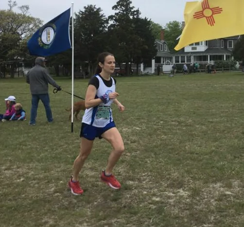 If you want to run a great half marathon in one of the most beautiful places in New England, look no further than the Martha's Vineyard Half Marathon in May. The course is fantastic and perfect if you are looking to run a PR; gentle rollers and long flat sections along a safe and scenic bike path. The time of year is great to run on MV, reliably cooler than the mainland but pleasant all around. The ocean views are gorgeous. And you really cannot beat the medal -- I am not one to run for bling, but if I ever was, I would run this race just for the medal, it is my favorite. The volunteers were excellent at all the water stops even in the breezy ocean spots, and it was logistically an easy race to navigate for one so large and popular. I would love to run this race again! -Kim