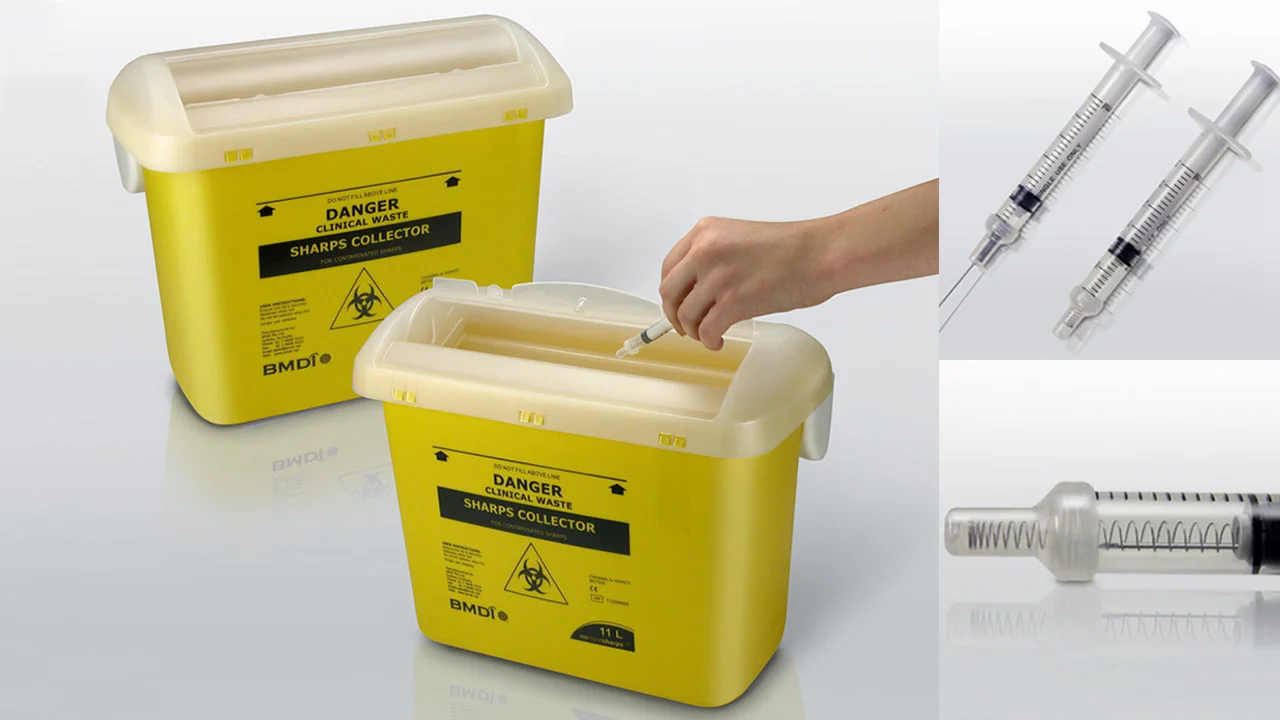 BMDI — Sharps Collector & Auto-Retractable Syringe (2008)