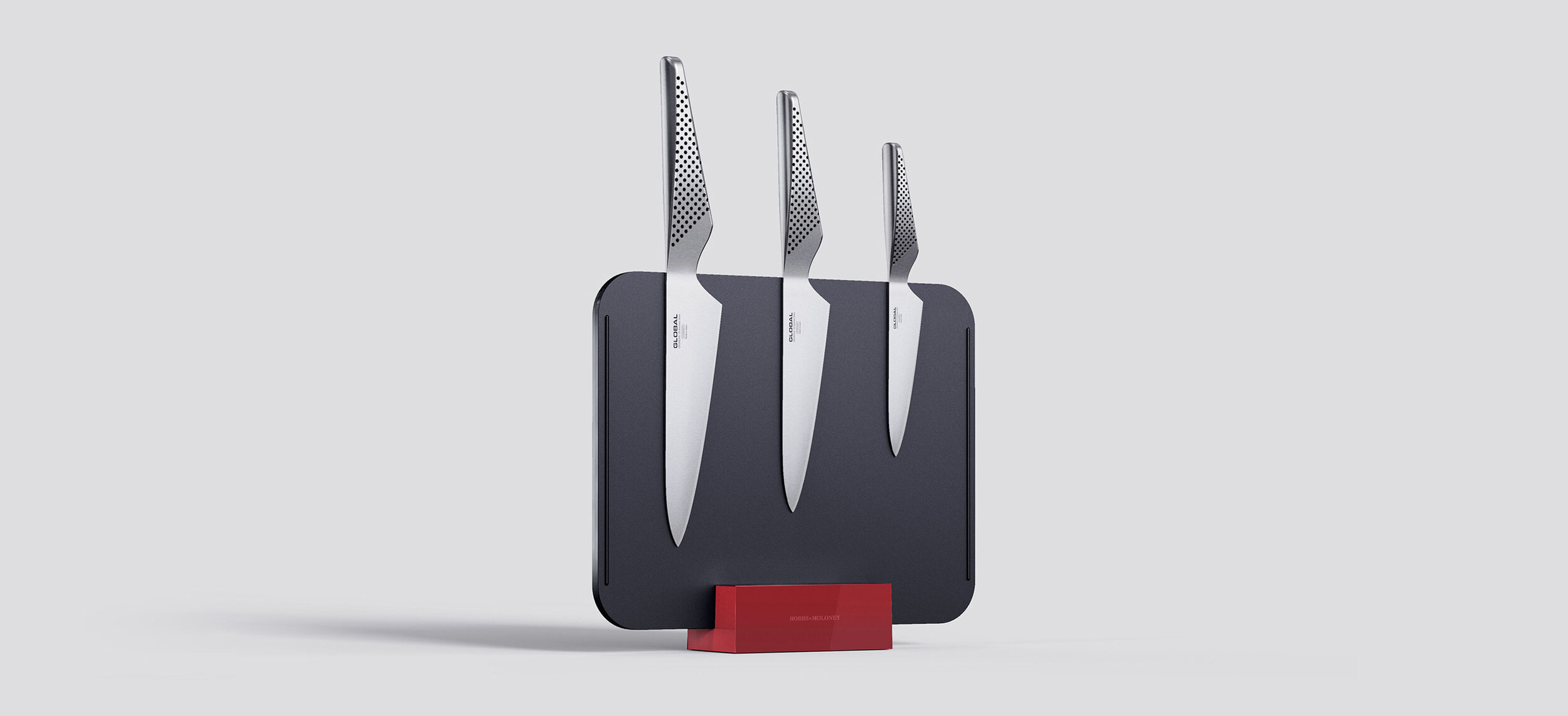 Hobbs and Maloney - Designer Knife Block - Matte Black and Gloss Red Base - 2560x1170.jpg