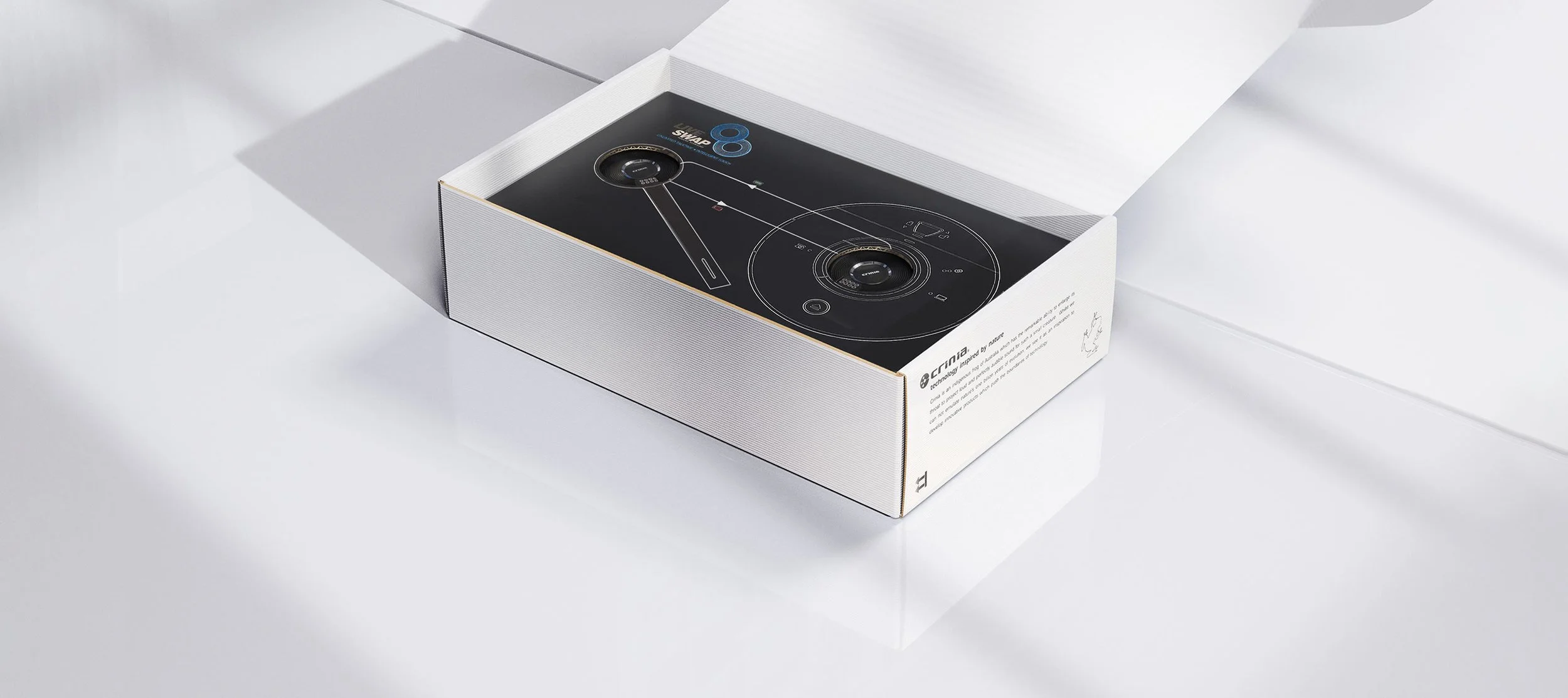 Crinia Headset Packaging